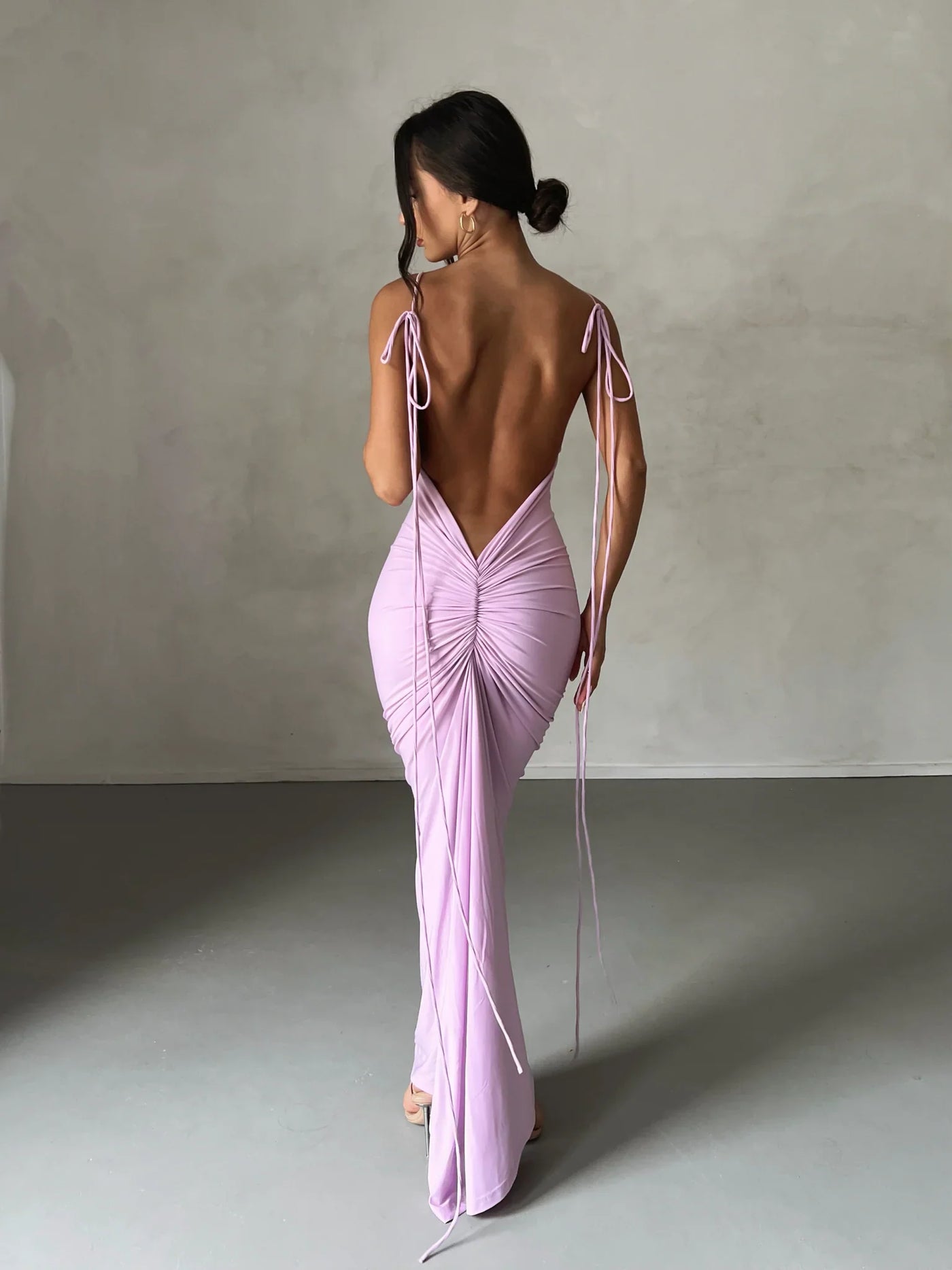 Zahara Gown - Pastel Lilac - JAUS
