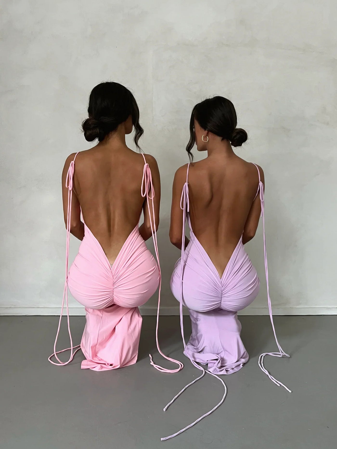 Zahara Gown - Pastel Pink - JAUS