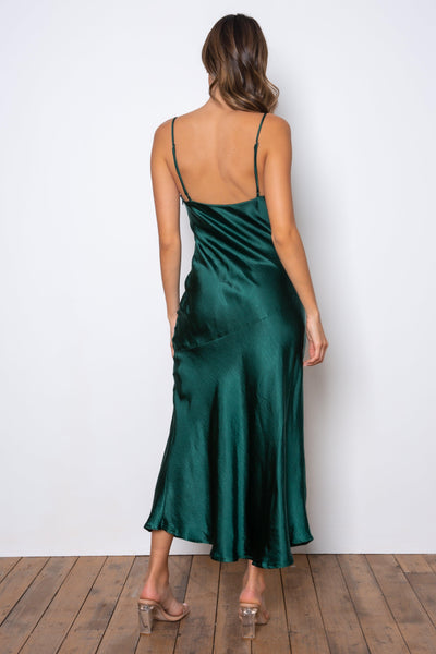 Zelda Dress - Emerald Green - JAUS