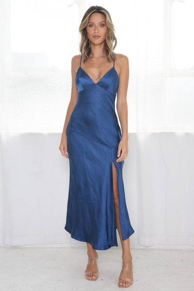 Zelda Dress - Navy - JAUS