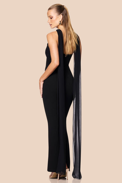 Nookie Zephyr Gown - Black - SHOPJAUS - JAUS