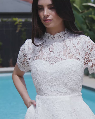 Jasmyn Dress - White