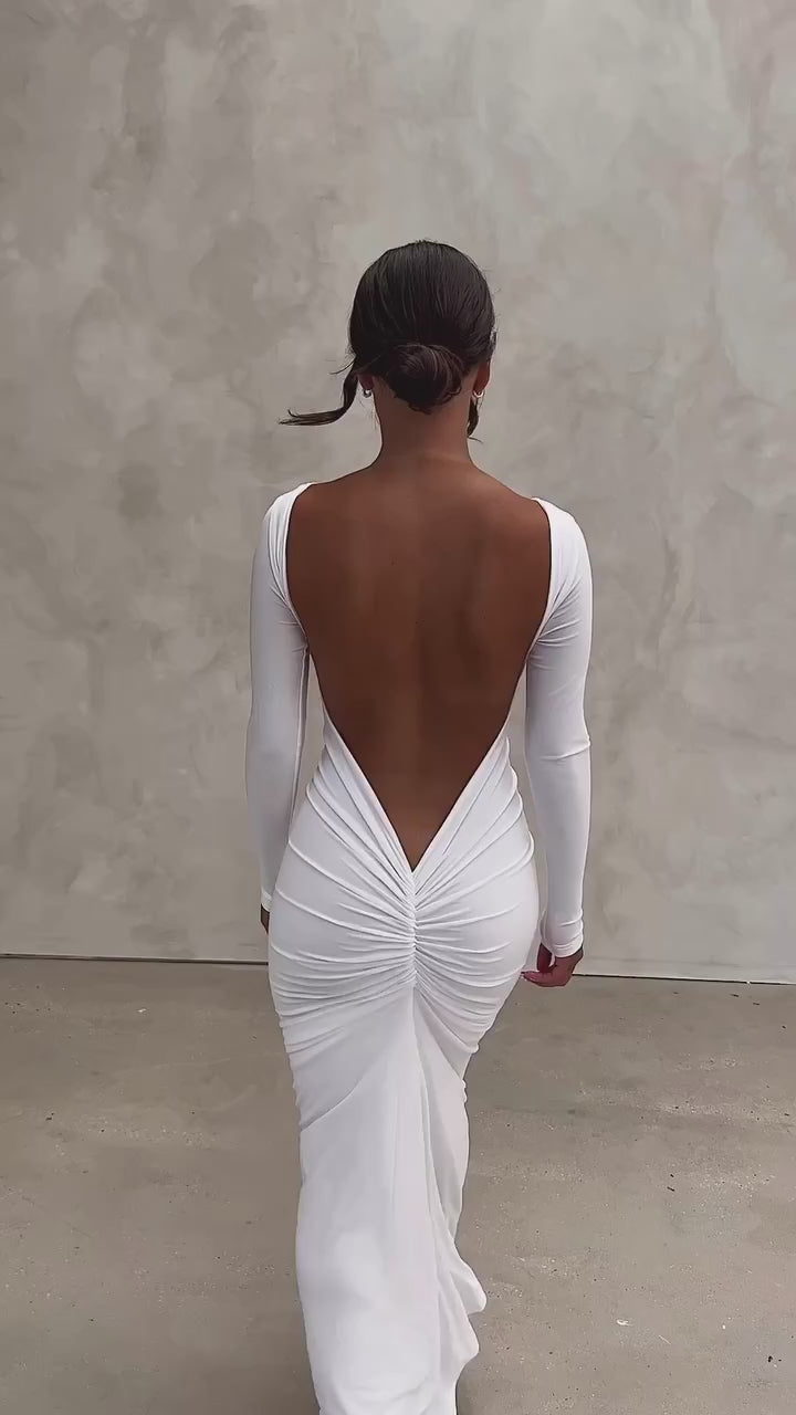 Camila Dress - White