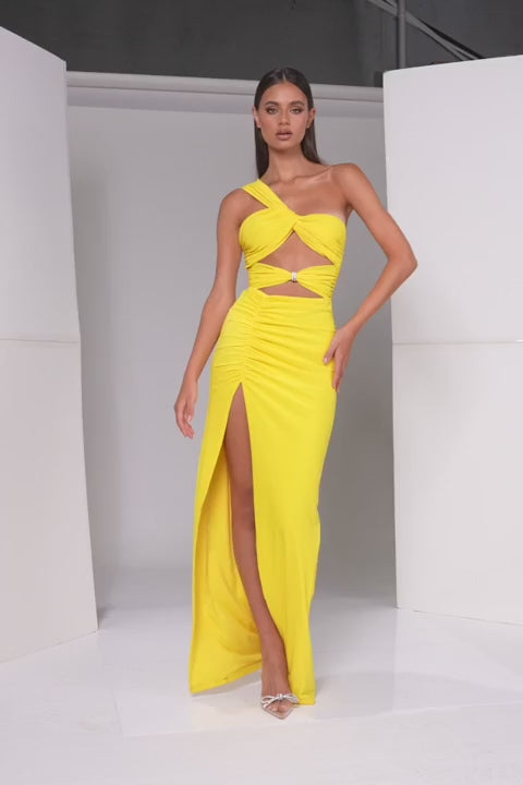 Natalie Maxi Dress - Yellow