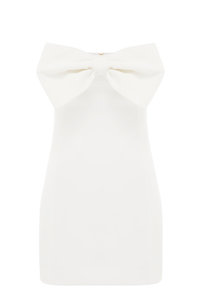 Maddy Mini Dress - White - SHOPJAUS - JAUS