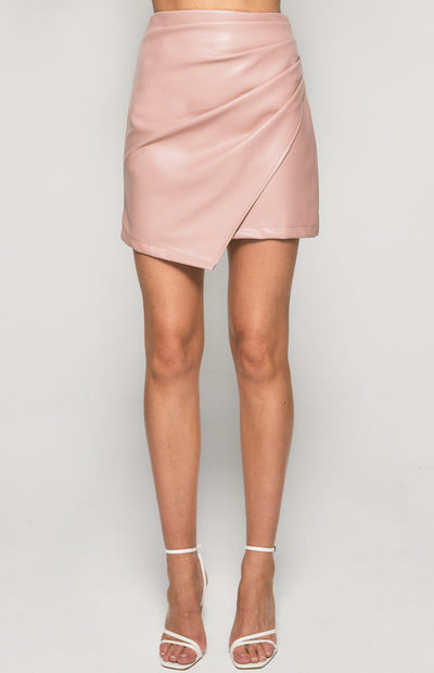 Ella Mini Skirt - Pink - SHOPJAUS - JAUS